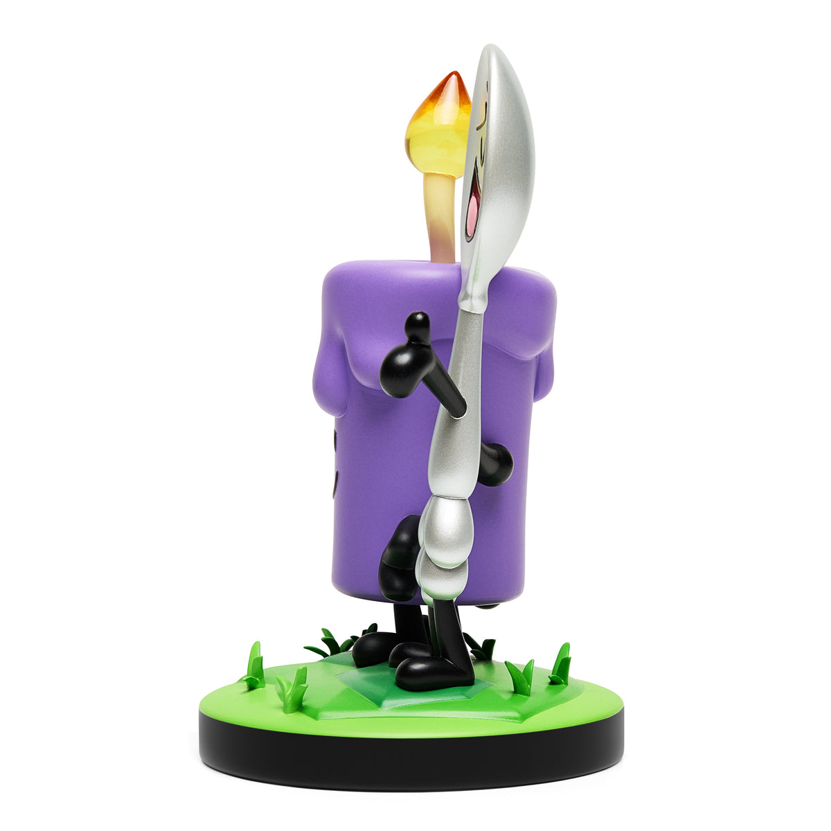 Candle & Silver Spoon Figure