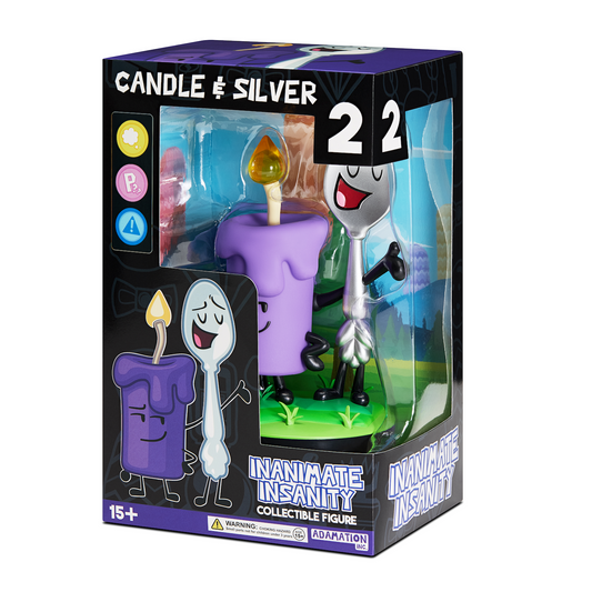 Candle & Silver Spoon Figure
